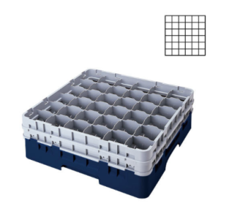 Кассета для бокалов 36 ячеек CAMBRO 36S534-186 в ШефСтор (chefstore.ru)
